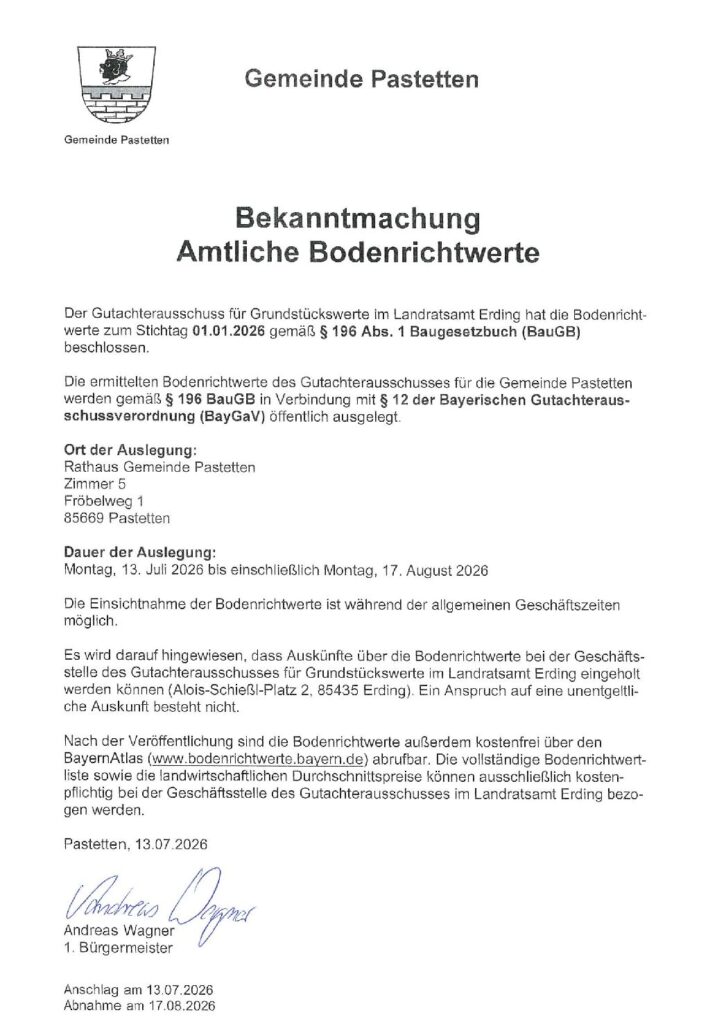 Gemeinde Pastetten